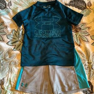 Under Armour Shirt and Shorts Set